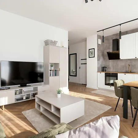 Luksusowy Z Parkingiem I Dostepem Do Silowni W Gdansku By Renters Prestige * גדנסק